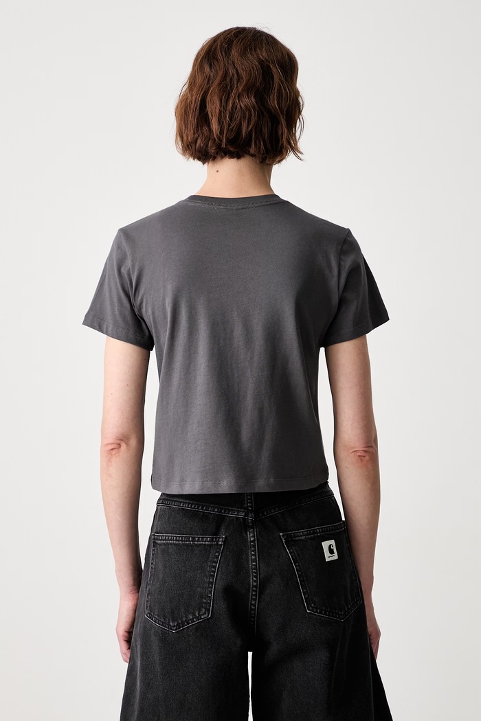 Odjeća The North Face Essential basic majica kratkih rukava od pamuka za žene NF0A8GR1RHI1 siva