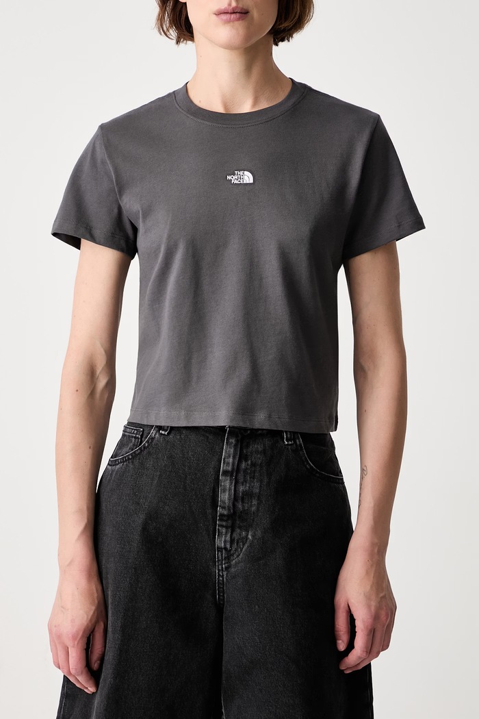 The North Face Essential basic majica kratkih rukava od pamuka za žene siva NF0A8GR1RHI1