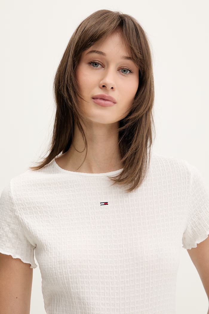 Tommy Jeans tričko dámske biela DW0DW22219