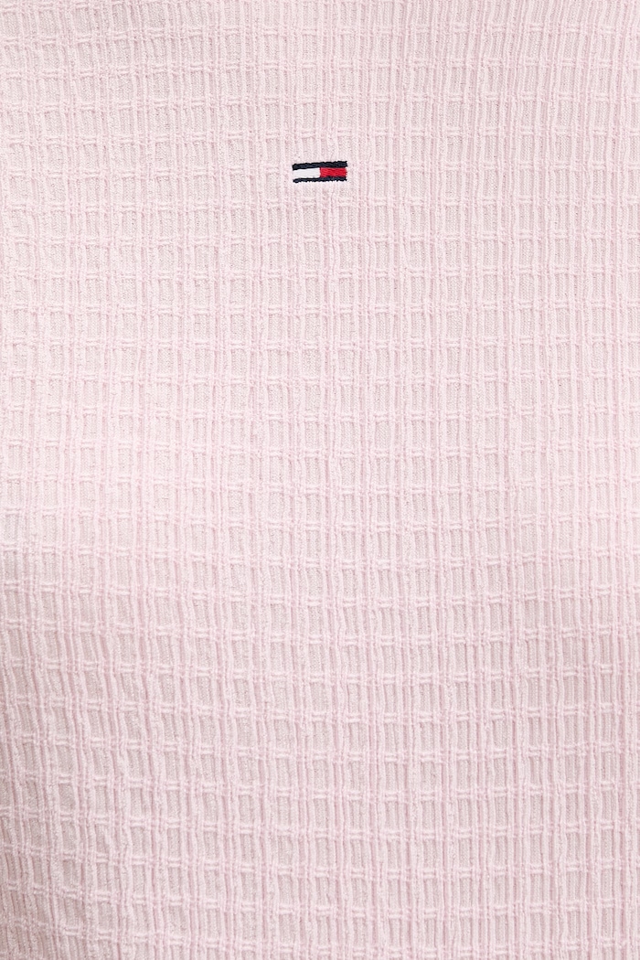 Tommy Jeans tričko dámske DW0DW22219 ružová