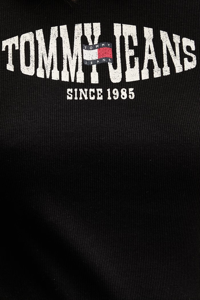 Tommy Jeans tričko dámske s bavlnou DW0DW22272 čierna