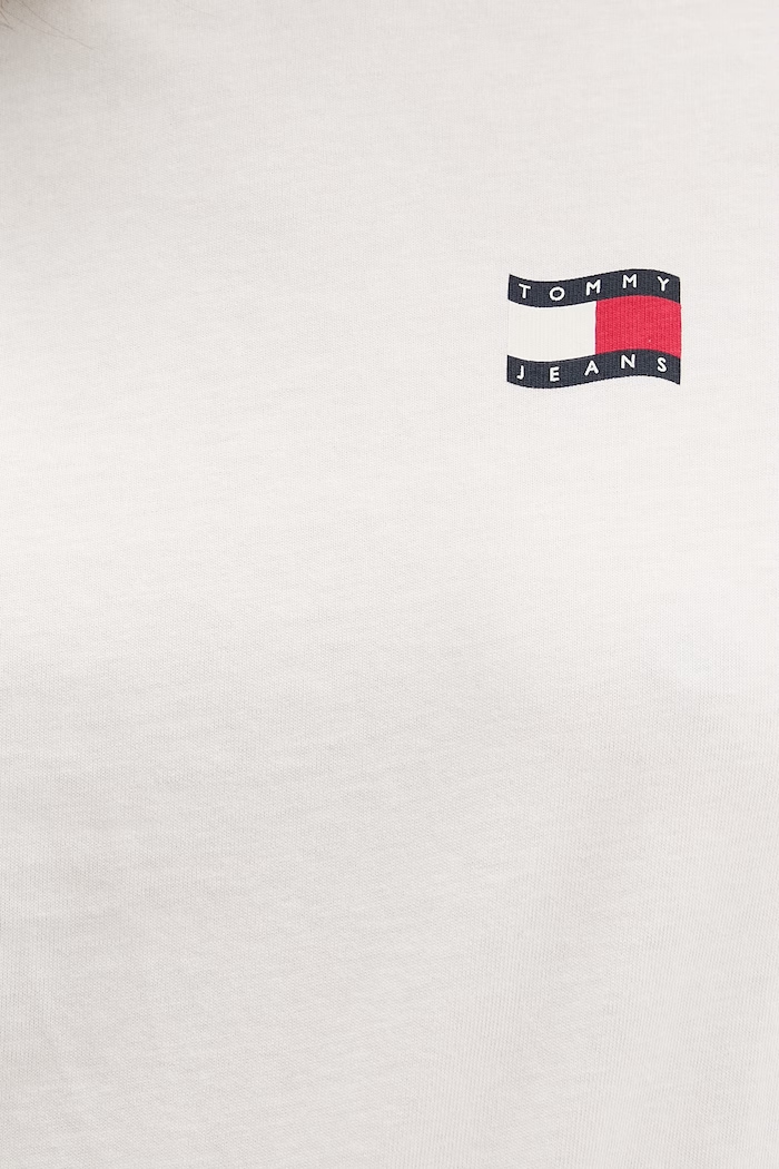 Tommy Jeans T-shirt damski bawełniany DW0DW22274 biały