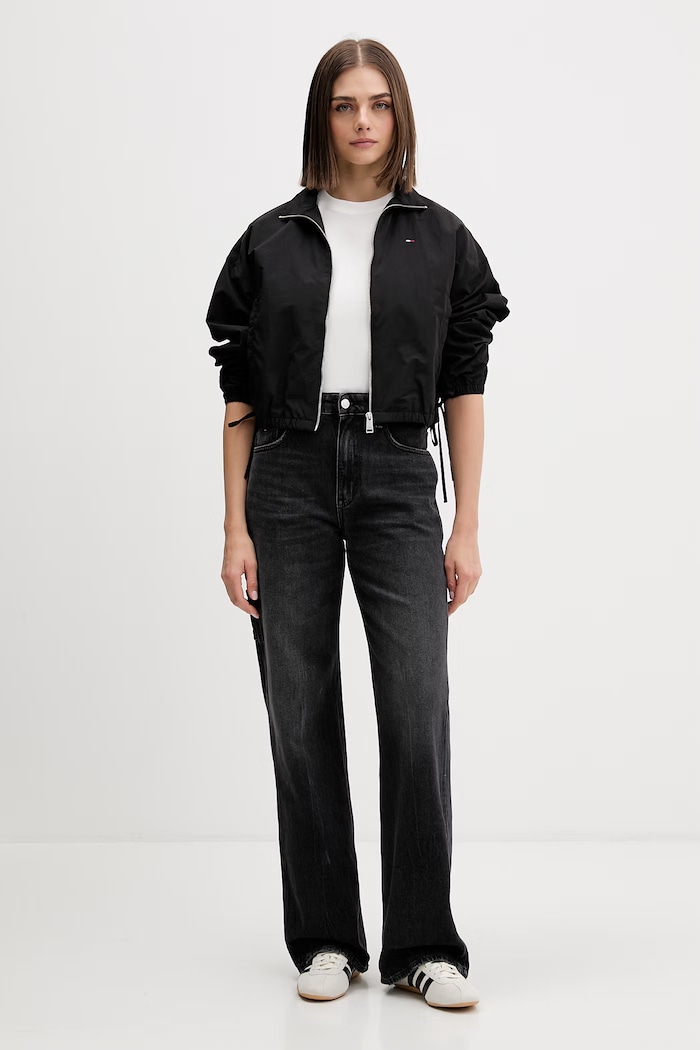Tommy Jeans tricou pentru femei, din bumbac DW0DW22310 bej SS26