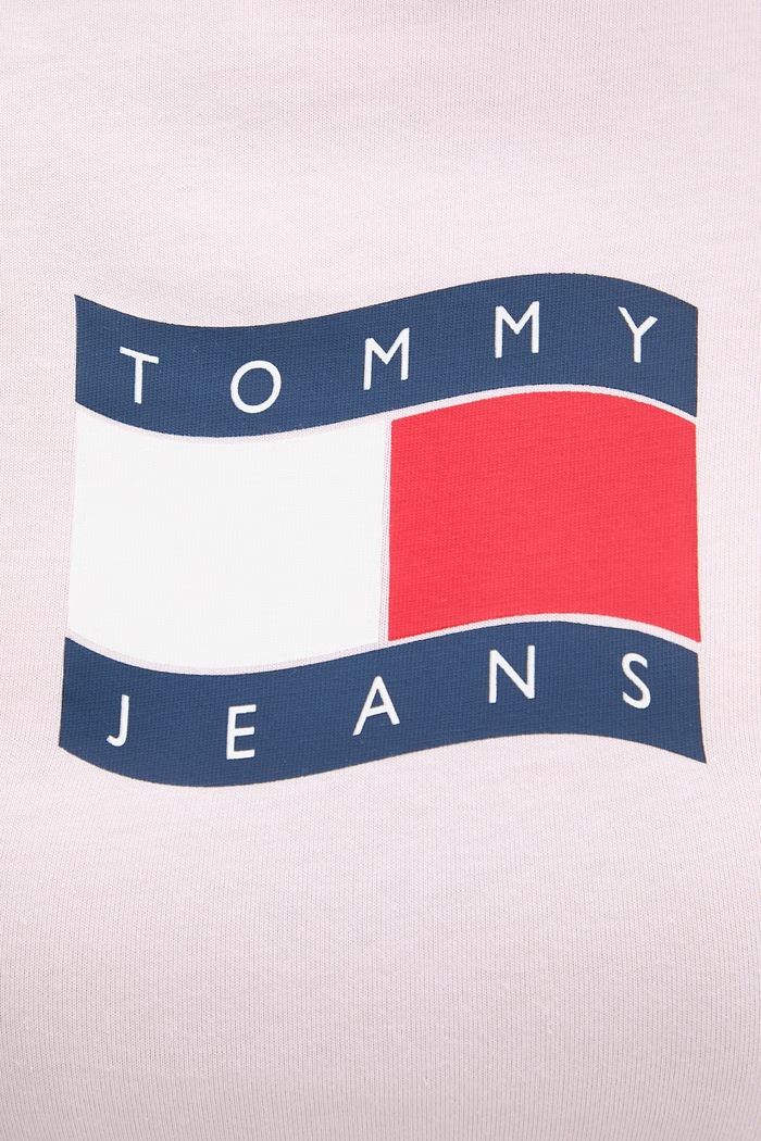Tommy Jeans tričko dámske bavlnené DW0DW22781 ružová