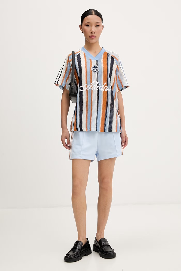 adidas Originals tricou pentru femei KY3160 albastru SS26