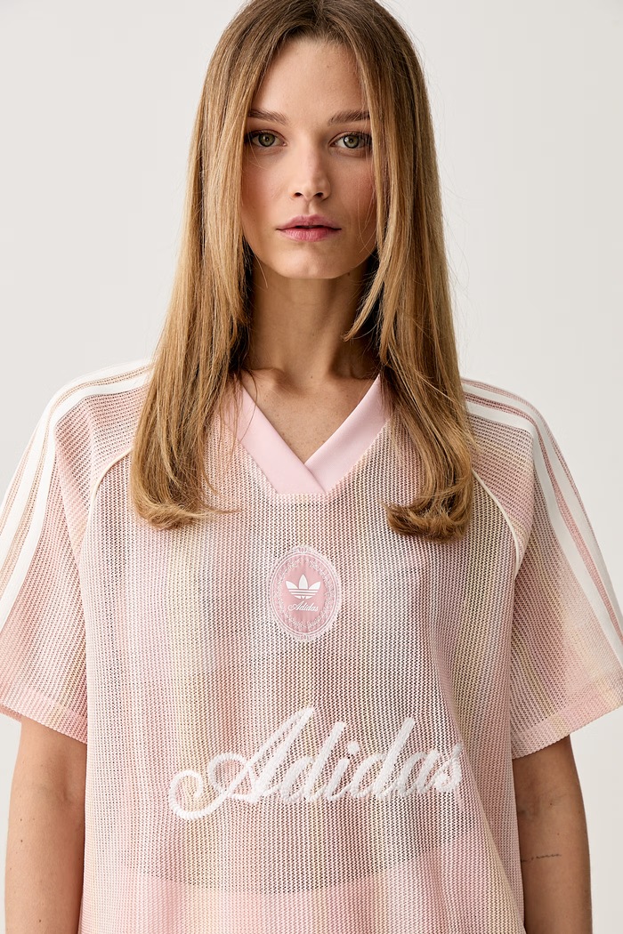 adidas Originals t-shirt γυναικείο ροζ KY3161