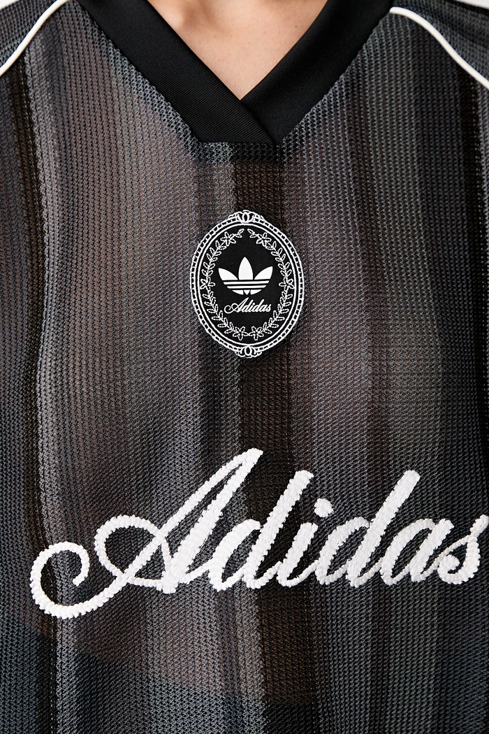 adidas Originals T-shirt damski ażurowy KY3163 szary