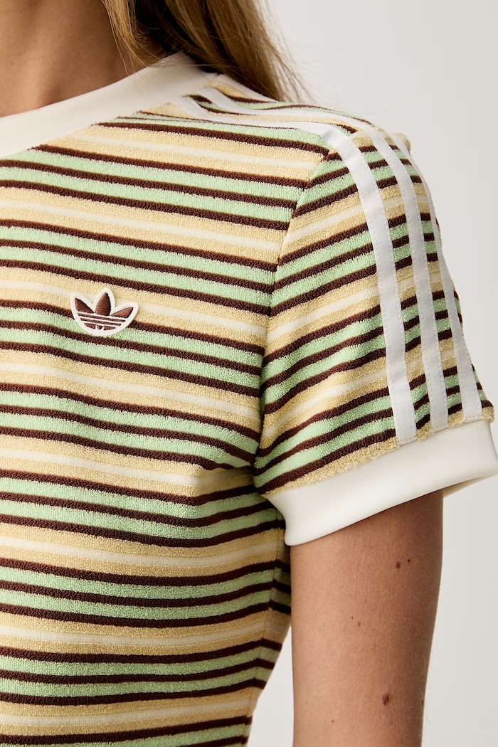 adidas Originals tricou pentru femei cu vâscoză KY8117 galben
