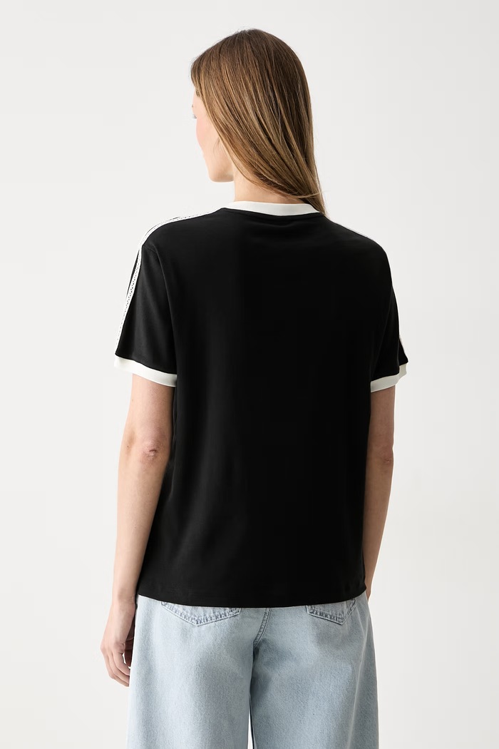 Oblečení adidas Originals tričko dámské bavlněné s elastanem KY8127 černá