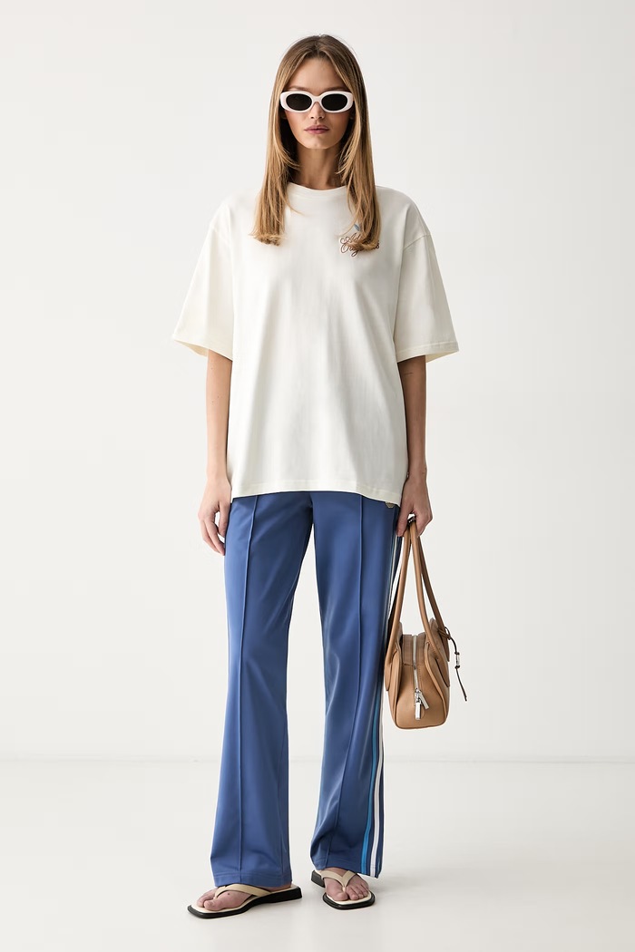 adidas Originals tričko dámske bavlnené KY8142 béžová SS26