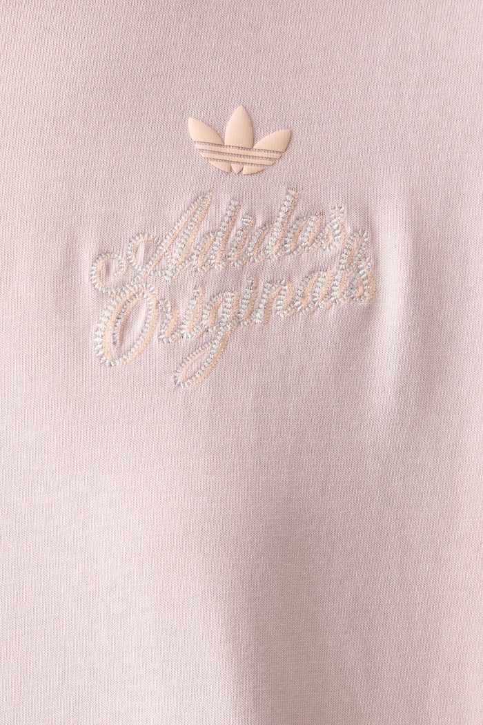adidas Originals T-shirt damski bawełniany KY8143 różowy