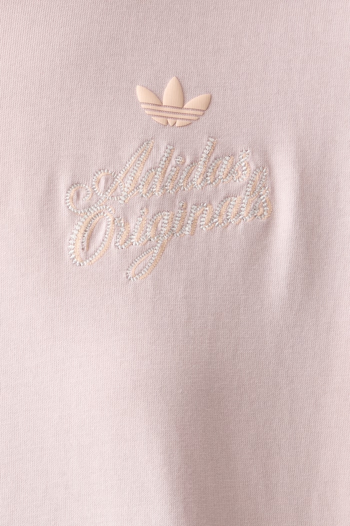 adidas Originals T-shirt damski bawełniany KY8143 różowy
