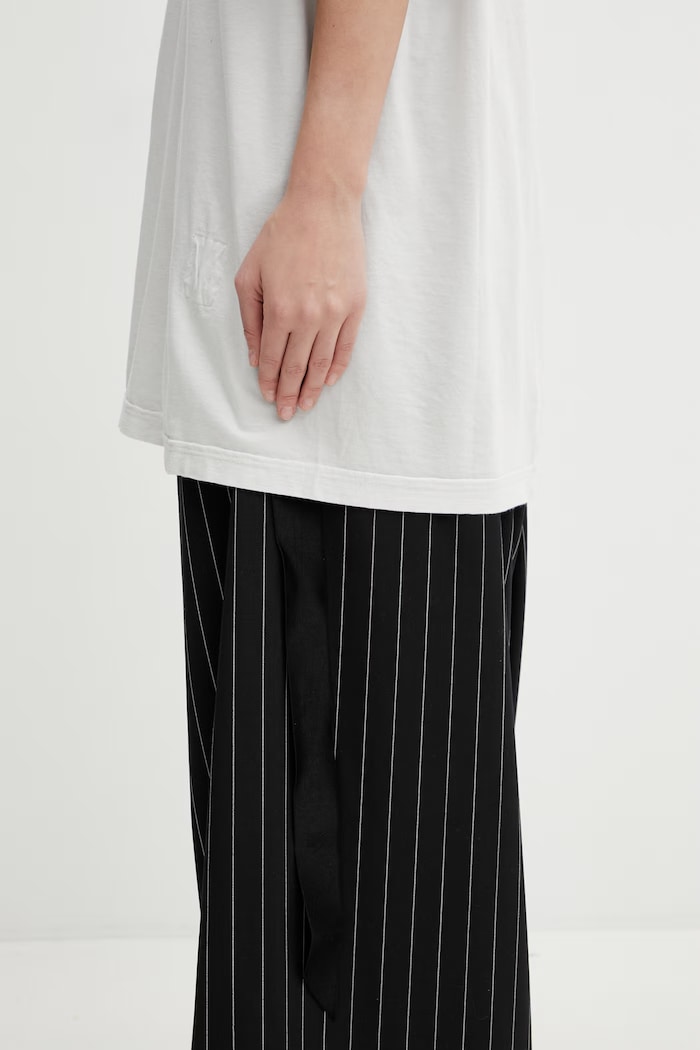Rick Owens DRKSHDW t-shirt bawełniany Jumbo biały DS01F4204.RN