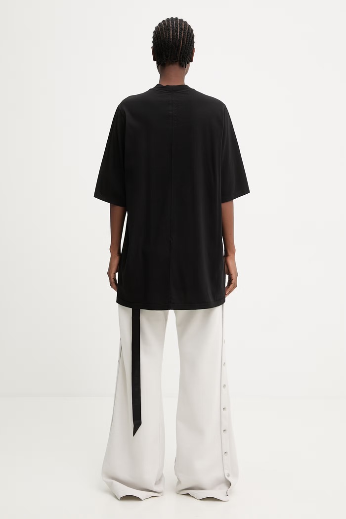 Ρούχα Rick Owens DRKSHDW Jumbo T-shirt Γυναικείο βαμβακερό DS01F4204.RNEP7 μαύρο