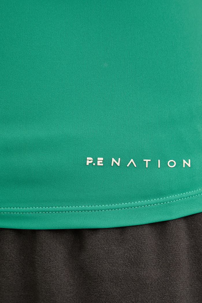 P.E Nation top pentru femei Refine 261W007 verde