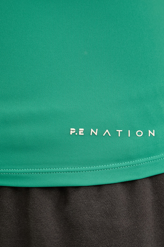 P.E Nation top pentru femei Refine 261W007 verde