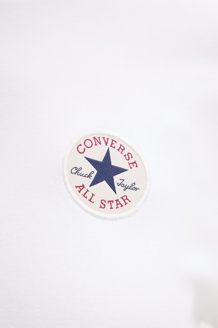 Converse tricou pentru femei CVW5T108 alb