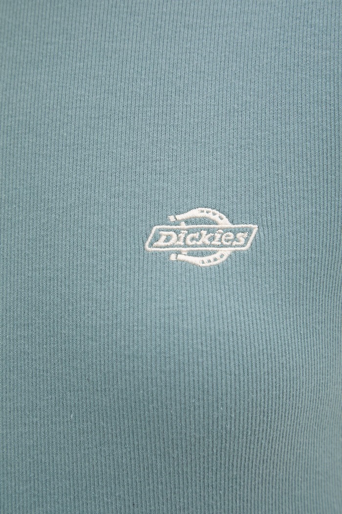 Dickies t-shirt da donna con cotone DK0A87QBL371 turchese