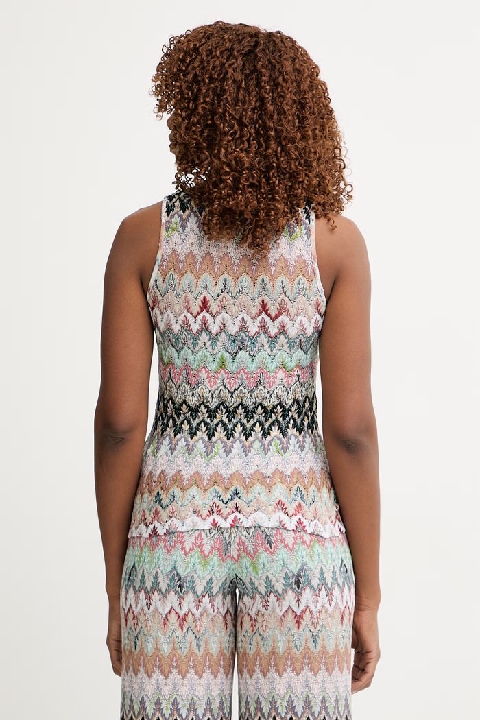 Ρούχα Missoni τοπ Γυναικείο DS26SK04.BR014Z μπεζ
