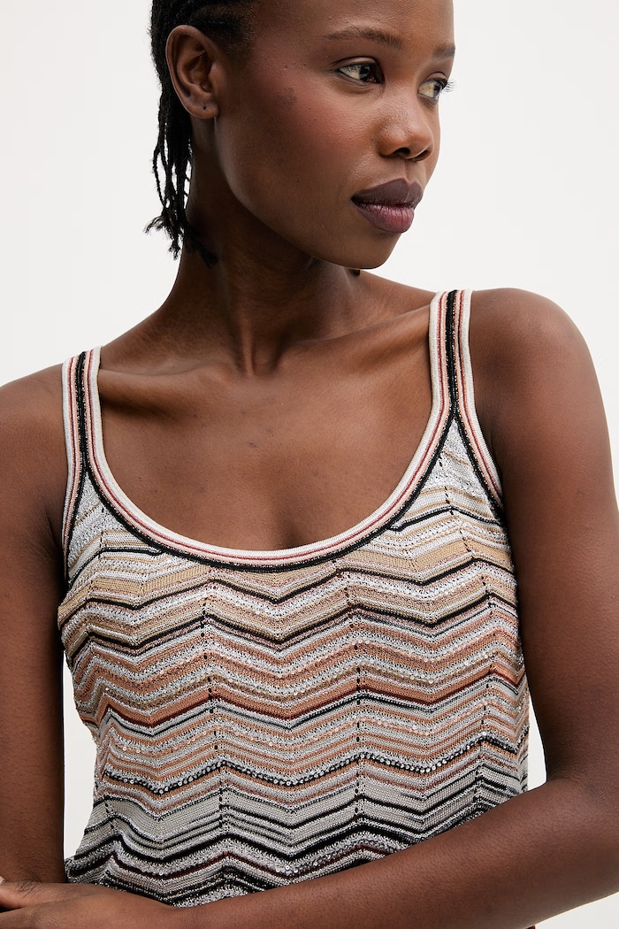Top Missoni πορτοκαλί DS26SK0T.BK01H9