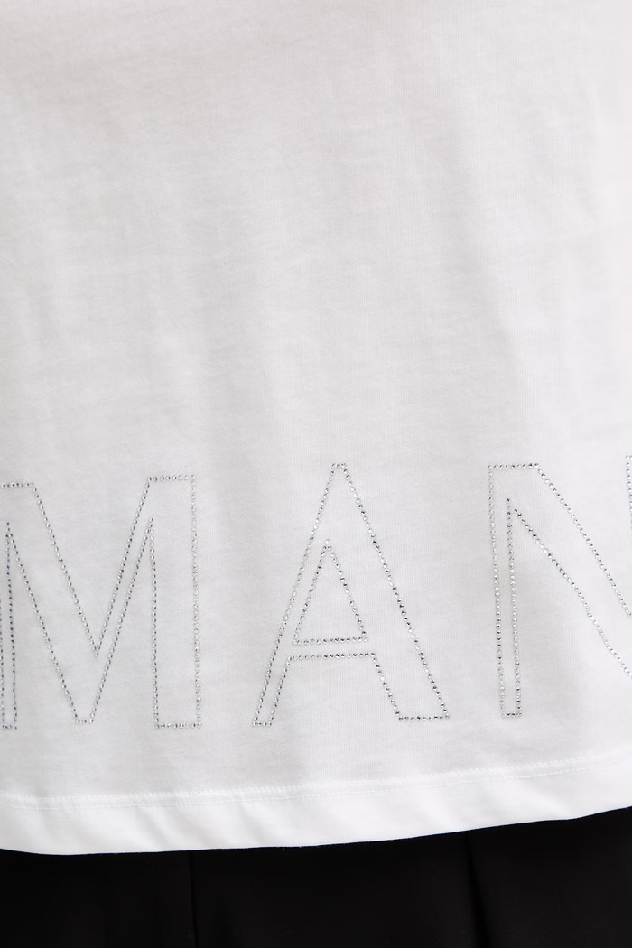 Armani Exchange t-shirt in cotone XW001709.AF17172 bianco