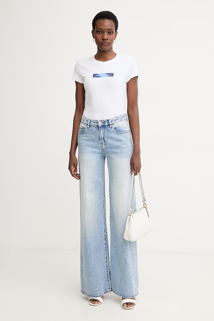 Armani Exchange tričko dámske XW002112.AF16294 biela SS26
