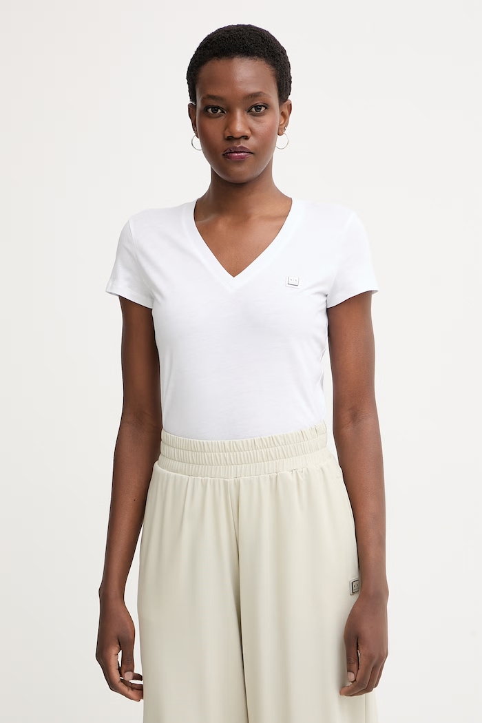Armani Exchange tričko dámske bavlnené biela XW002292.AF10356