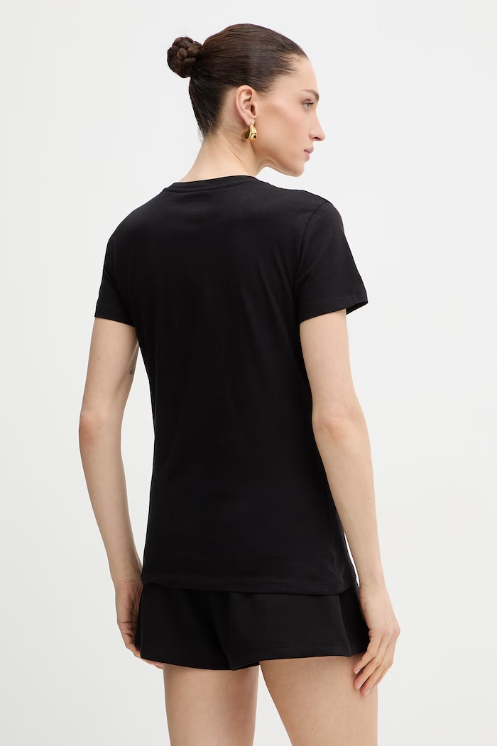 Дрехи Памучна тениска Armani Exchange XW002330.AF10356 черен