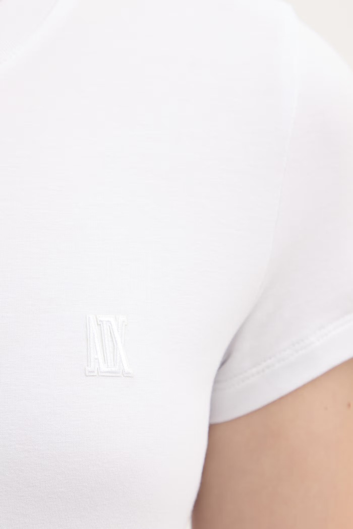 Armani Exchange tricou XW002333.AF16294 alb