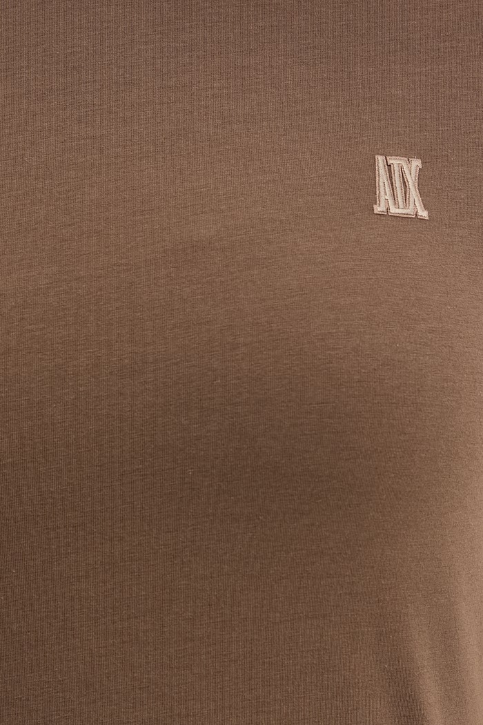 Tričko Armani Exchange XW002333.AF16294 hnedá