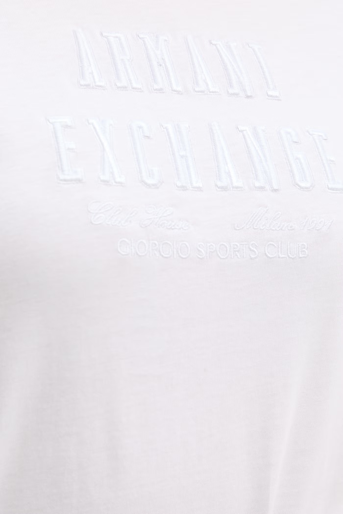 Armani Exchange dámske bavlnené tričko XW002334.AF10358 biela