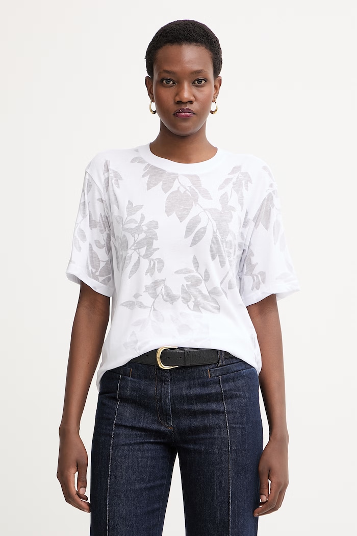 Armani Exchange T-shirt damski biały XW002339.AF10835
