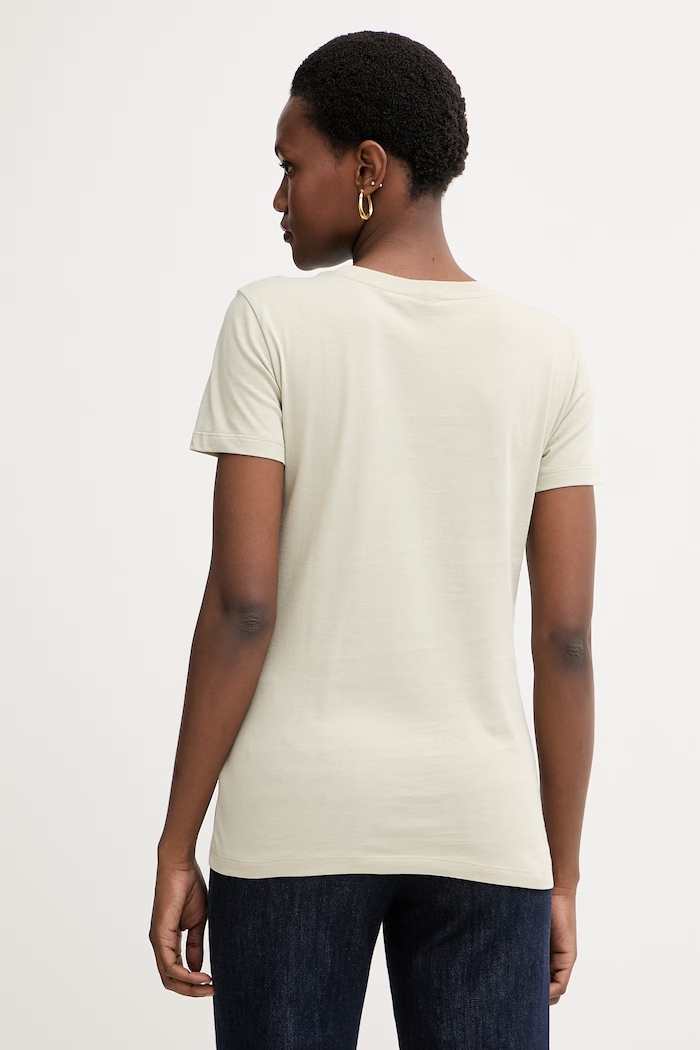 Îmbrăcăminte Armani Exchange tricou pentru femei, din bumbac XW002345.AF10356 verde