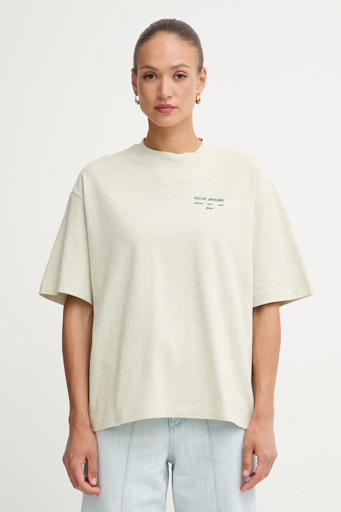 Îmbrăcăminte BOSS Orange tricou pentru femei, din bumbac C Eboys 2 50559078 verde