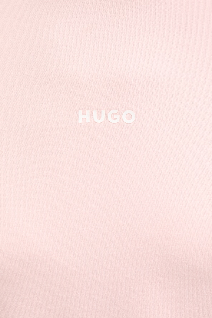 HUGO lounge tričko dámske CASUAL_t-shirt 50561045 ružová