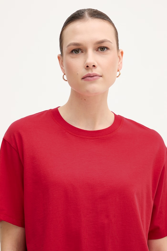 Joop! t-shirt γυναικείο βαμβακερό κόκκινο 30102071