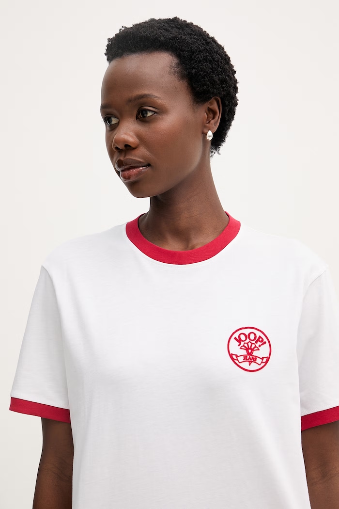 Joop! t-shirt női pamut fehér 30102125