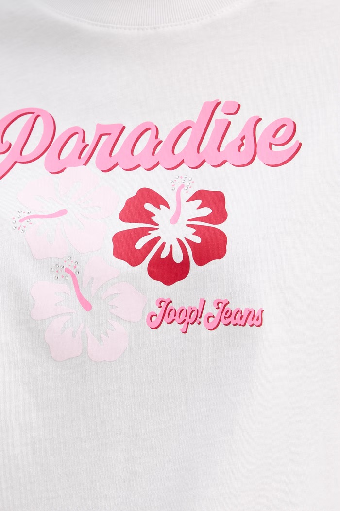 Joop! t-shirt női pamut 30102435 fehér