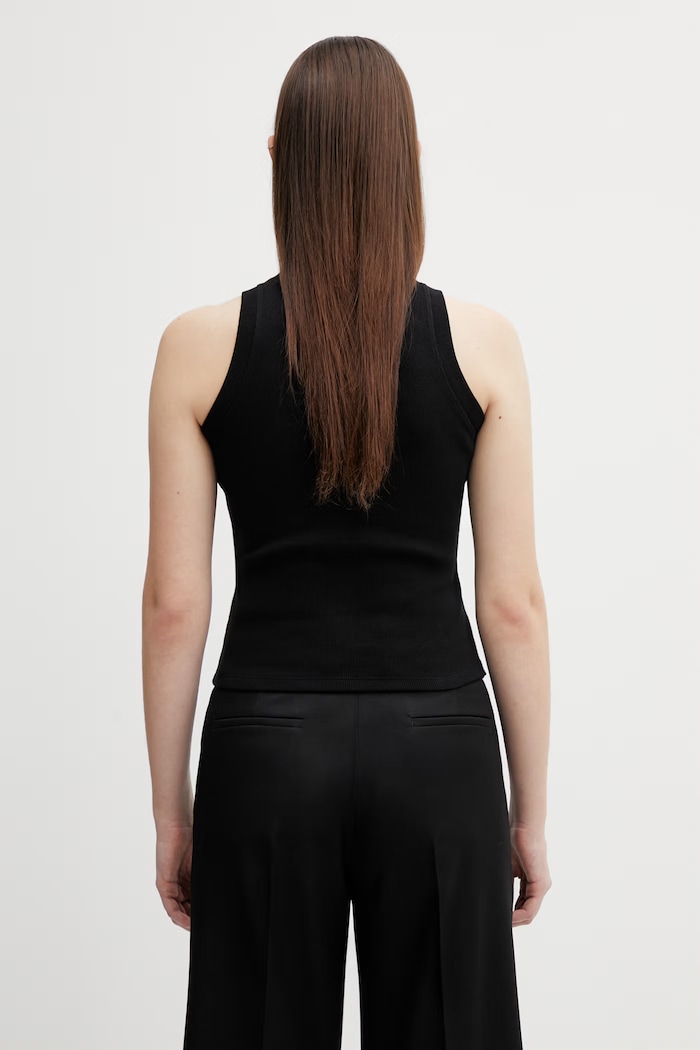 Îmbrăcăminte Off-White top Off Stamp 2AD236C99JER001 negru