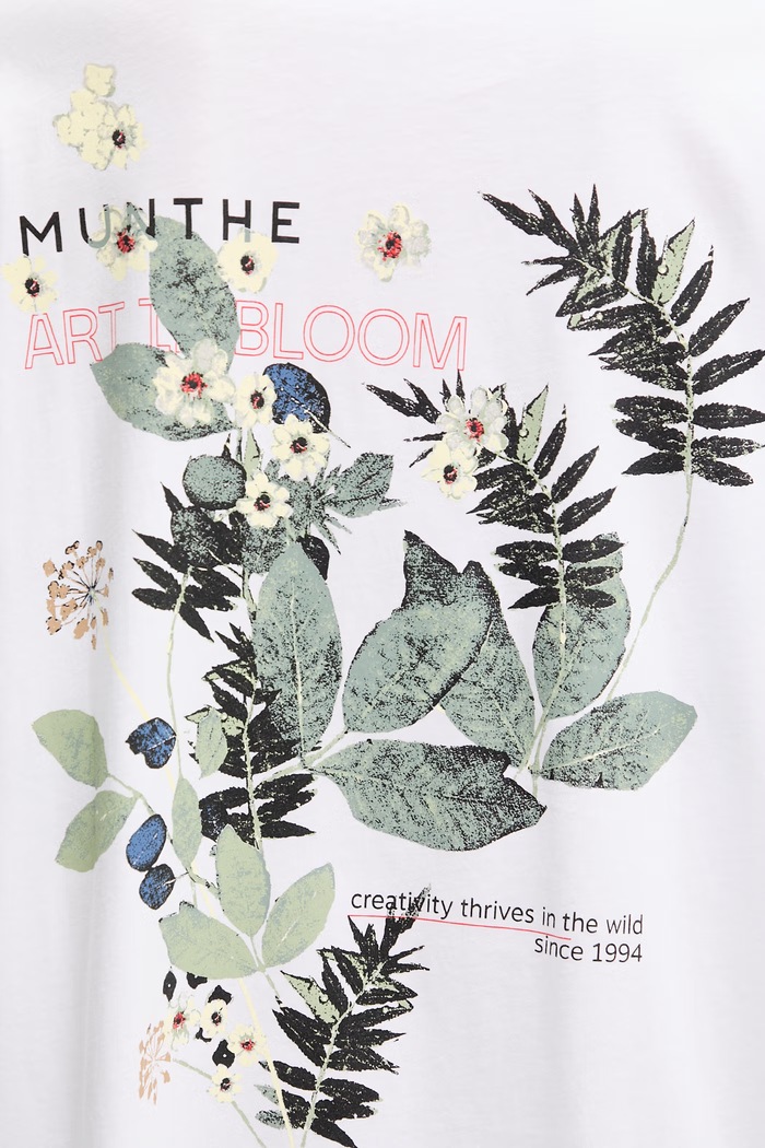 MUNTHE t-shirt női pamut LANSTER 261110626160