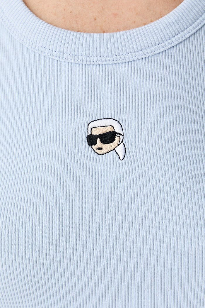Karl Lagerfeld top dámský IKON B2W17099 modrá