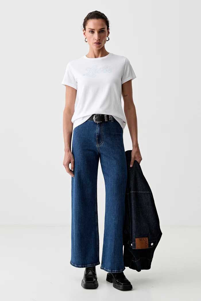 Levi's oversize tričko dámské bavlněné THE PERFECT TEE 17369.3355 bílá SS26