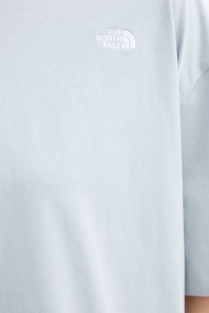 The North Face t-shirt Γυναικείο Βαμβακερό Essential Simple Dome NF0A8EVXFM21 μπλε