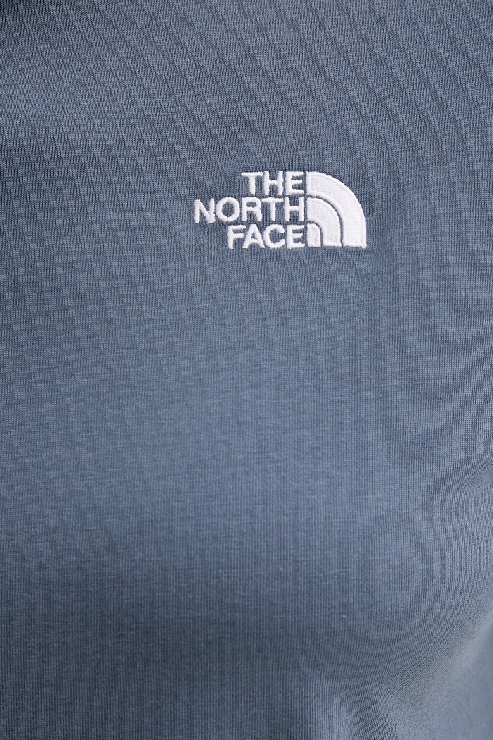The North Face crop top Женски Essential Simple Dome NF0A8FDH0U31 син