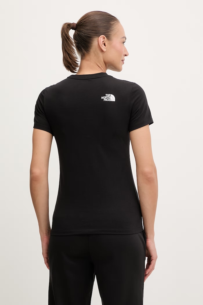 Ruházat The North Face női póló pamuttal EVOLUTION NF0A8FX6JK31 fekete