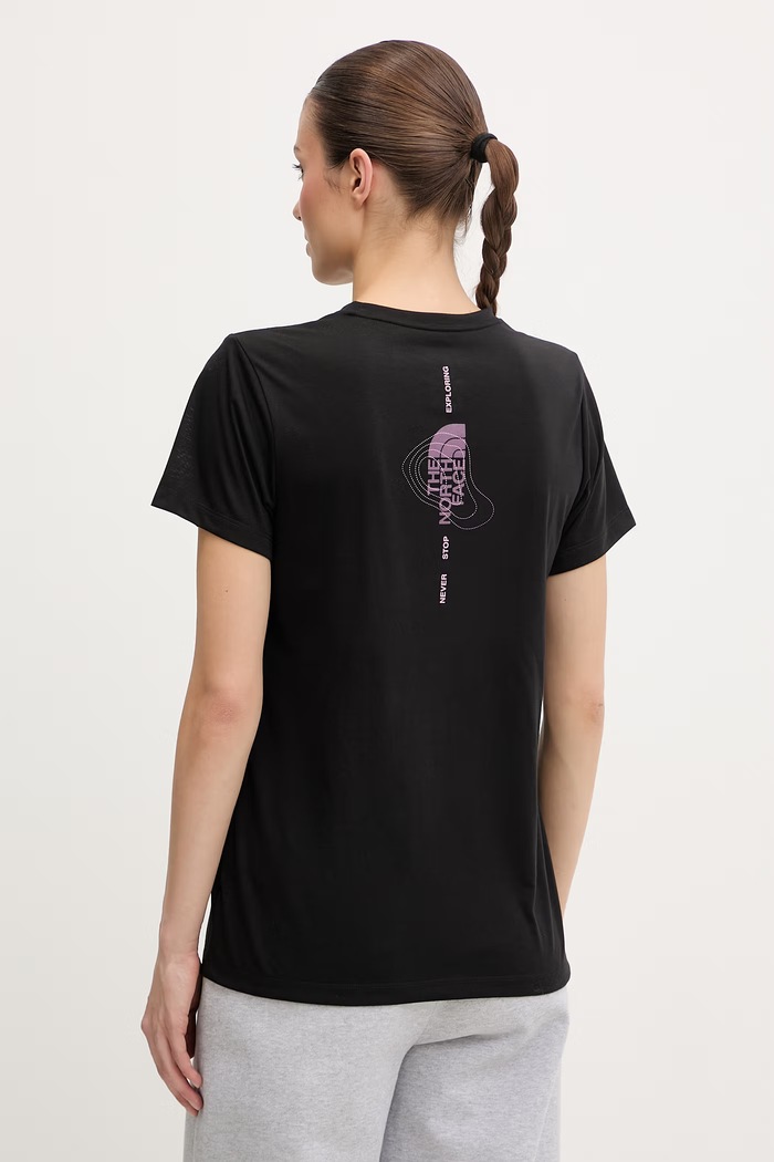 Îmbrăcăminte The North Face tricou pentru femei BITMAP NF0A8G0DJK31 negru