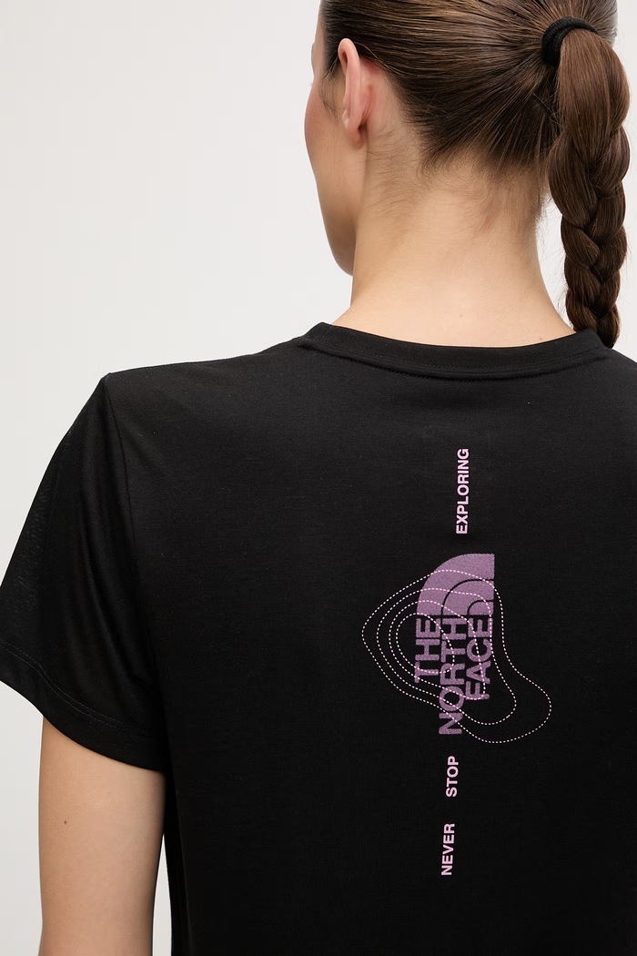 The North Face tricou pentru femei BITMAP NF0A8G0DJK31 negru