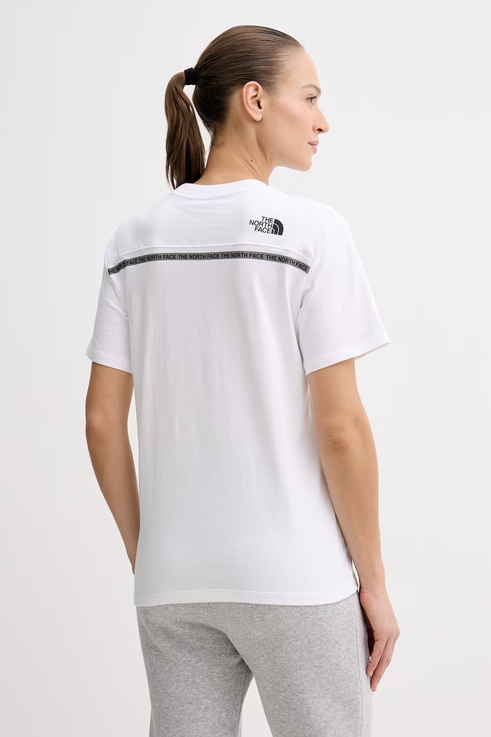 Ρούχα The North Face Τοπ t-shirt γυναικείο βαμβακερό ZUMU NF0A8GUSFN41 λευκό