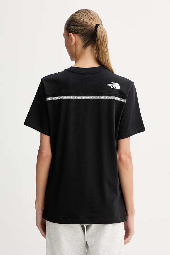 Ρούχα The North Face T-shirt γυναικείο βαμβακερό ZUMU NF0A8GUSJK31 μαύρο