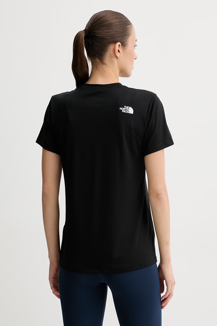 Ρούχα The North Face t-shirt γυμναστικής Γυναικείο Flex NF0A8BRRJK31 μαύρο